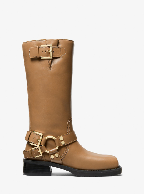 Кожаные сапоги Michael Kors 36 (6 US) 23,5 см Коричневый 1159847245