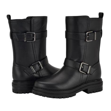Жіночі чоботи Galivan Calvin Klein з ремінцями 38,5 (8 US) 25 см Чорний 1159851276