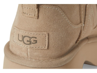 Женские угги UGG на каблуке 38 (7 US) 24 см Бежевый 1159839739
