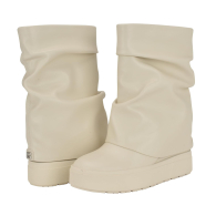 Женские сапоги Guinna GUESS из экокожи 38 (7,5 US) 24 см Молочный 1159849839