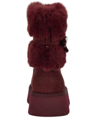 Женские сапоги GUESS с искусственным мехом 36,5 (6 US) 23,5 см Бордовый 1159860416