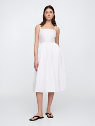 Женский сарафан GAP платье на бретелях 1159848219 (Белый M)