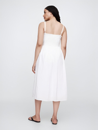 Женский сарафан GAP платье на бретелях 1159848216 (Белый L)