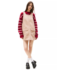 Джинсовое мини-платье Tommy Hilfiger сарафан 1159863504 (Бежевый S)