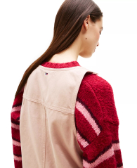 Джинсовое мини-платье Tommy Hilfiger сарафан 1159863504 (Бежевый S)