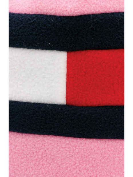 Детская флисовая шапка-ушанка Tommy Hilfiger с помпоном 1159842351 (Розовый 2-4)