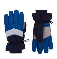Детские лыжные перчатки OshKosh 1159856122 (Синий/Серый 4-7)
