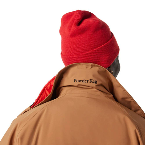 Вязаная шапка бини Columbia с логотипом 1159838558 (Красный One size)