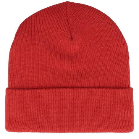 Вязаная шапка бини Columbia с логотипом 1159838558 (Красный One size)