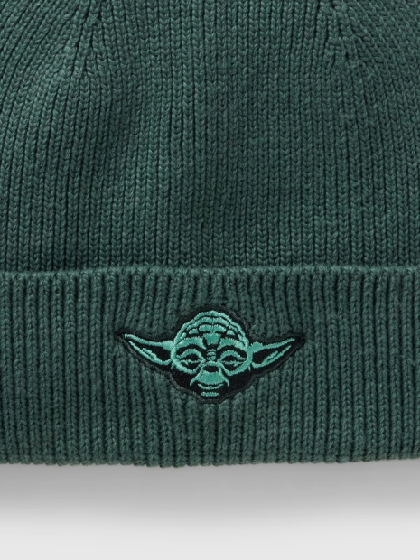 Вязаная шапка бини GAP Star Wars 1159839622 (Зеленый One size)