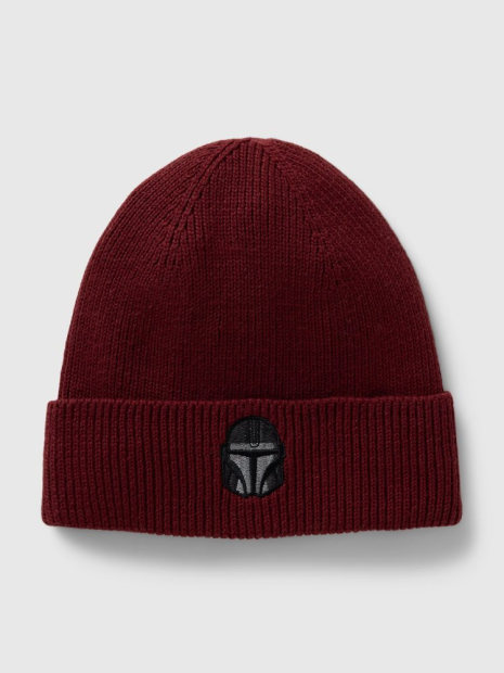 Вязаная шапка бини GAP Star Wars 1159839623 (Бордовый One size)