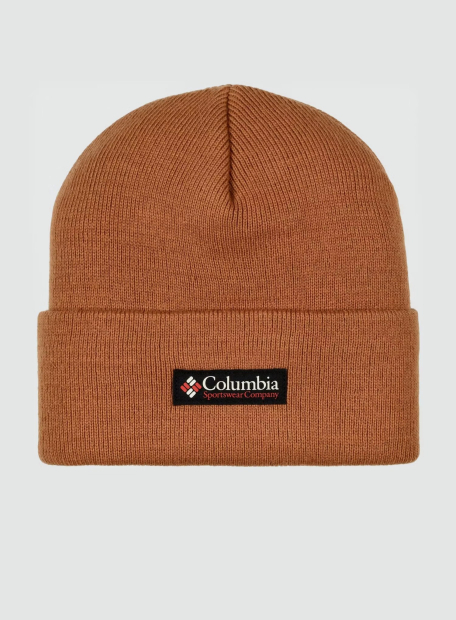 В'язана шапка біні Columbia з логотипом 1159842587 (Коричневий One size)