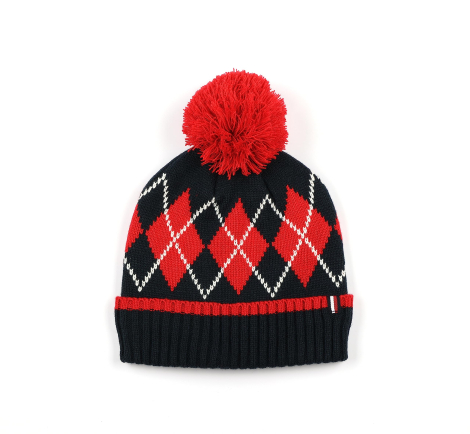 Теплая женская шапка Tommy Hilfiger с помпоном 1159846626 (Разные цвета One size)