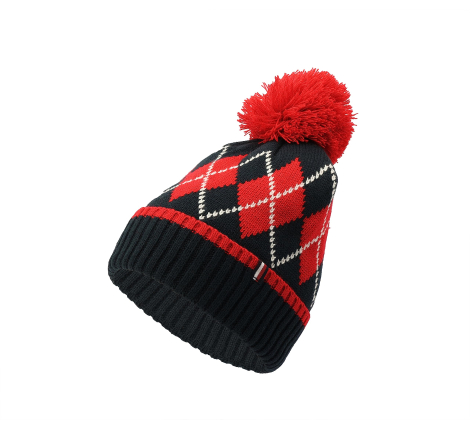 Теплая женская шапка Tommy Hilfiger с помпоном 1159846626 (Разные цвета One size)