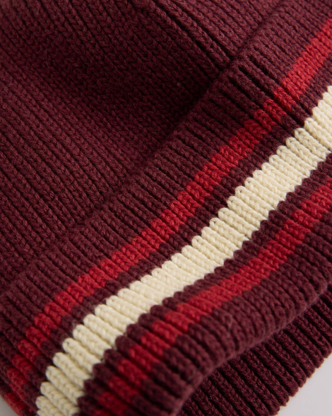 Вязаная шапка Levi's 1159857526 (Бордовый One size)