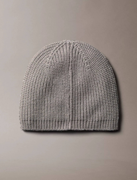 В'язана жіноча шапка Calvin Klein з блиском 1159859907 (Сірий One size)