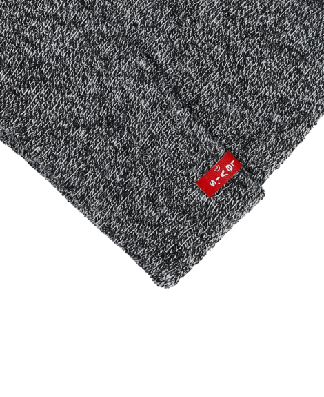 Вязаная шапка Levi's с логотипом 1159861947 (Серый One size)