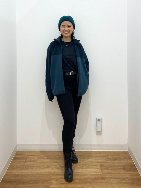 В'язана шапка UNIQLO HEATTECH 1159865161 (Зелений One size)