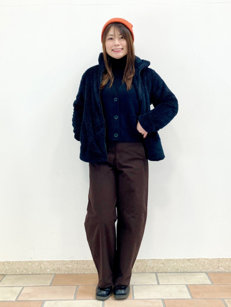 Вязаная шапка UNIQLO HEATTECH 1159865275 (Оранжевый One size)