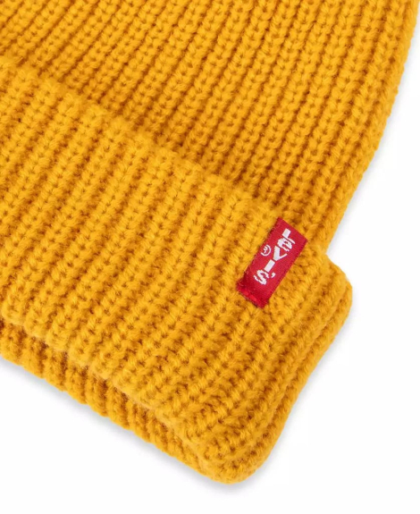 Стильна шапка Levi's з логотипом 1160441382 (Жовтий One size)