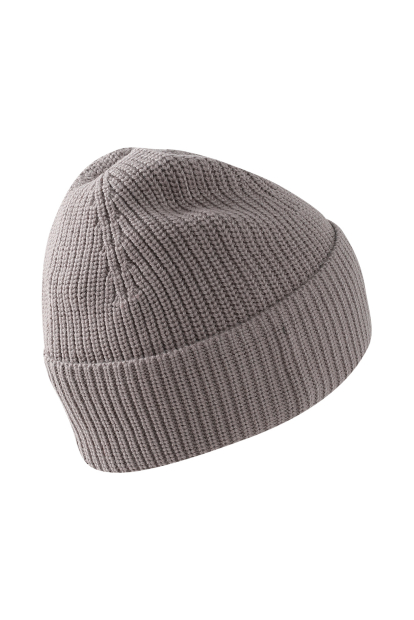 В'язана шапка HUGO by Hugo Boss з логотипом 1160485185 (Сірий One size)