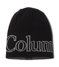 Двусторонняя шапка бини Columbia с логотипом 1159838560 (Черный/Серый One size)
