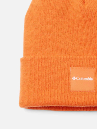Вязаная шапка бини Columbia с логотипом 1159842590 (Оранжевый One size)