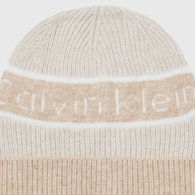 Женская вязаная шапка Calvin Klein 1159843612 (Бежевый One size)