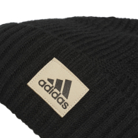 В'язана шапка-біні Adidas з логотипом 1159849286 (Чорний One size)