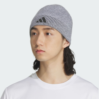 В'язана шапка-біні Adidas з логотипом 1159852325 (Сірий One size)