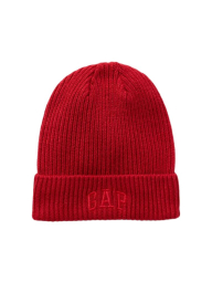 Вязаная шапка GAP 1159852553 (Красный One size)