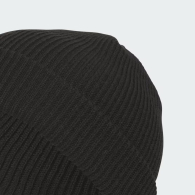 Вязаная шапка-бини Adidas с логотипом 1159855710 (Черный One size)