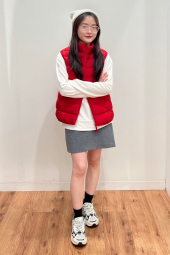 Вязаная шапка из пряжи Soufflé UNIQLO 1159856103 (Молочный One size)