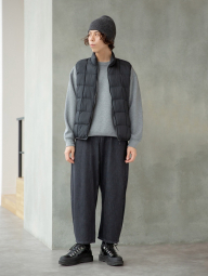 В'язана шапка UNIQLO 1159856514 (Сірий One size)