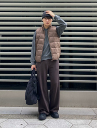 В'язана шапка UNIQLO 1159856514 (Сірий One size)