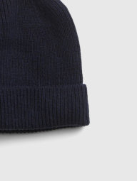 В'язана шапка GAP 1159858763 (Синій One size)