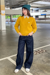 Вязаная шапка UNIQLO KAWS HEATTECH 1159859389 (Зеленый One size)