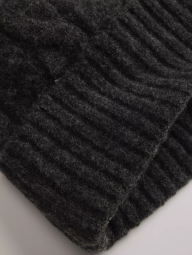 Вязаная шапка бини Levi's с логотипом 1159859649 (Серый One size)