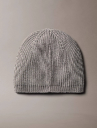 Женская вязаная шапка Calvin Klein с блеском 1159859907 (Серый One size)