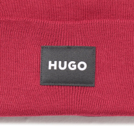 В'язана шапка HUGO by Hugo Boss з логотипом 1159860017 (Червоний One size)