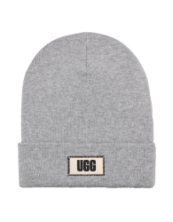 Вязаная шапка-бини UGG с логотипом 1159861603 (Серый One size)