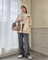 Вязаная шапка UNIQLO HEATTECH 1159863623 (Молочный One size)