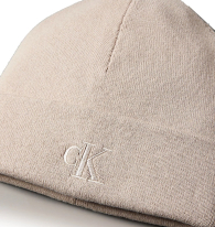 Шапка Calvin Klein з монограмою 1159864354 (Бежевий One size)