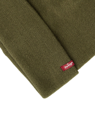 Вязаная шапка Levi's 1159865152 (Зеленый One size)