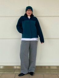 В'язана шапка UNIQLO HEATTECH 1159865161 (Зелений One size)