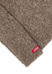 В'язана шапка-біні Levi's 1160305698 (Коричневий One size)