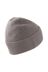 В'язана шапка HUGO by Hugo Boss з логотипом 1160485185 (Сірий One size)