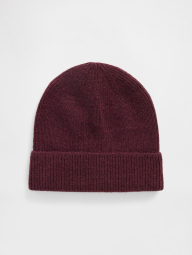 Вязаная шапка GAP 1160611203 (Бордовый One size)
