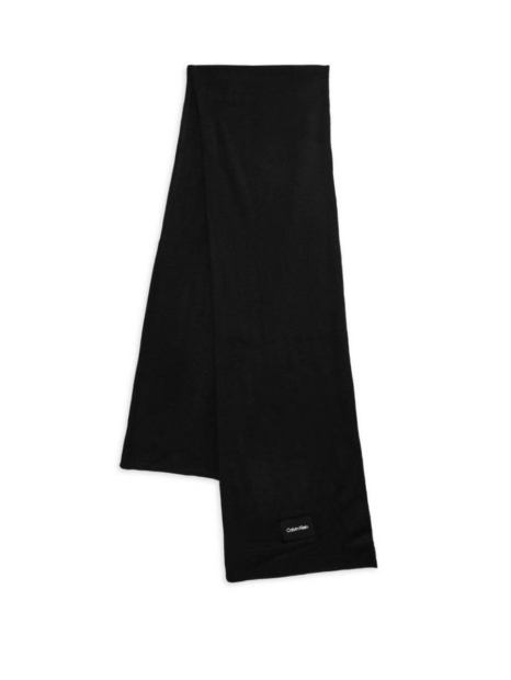 Вязаный шарф Calvin Klein 1159838310 (Черный One size)