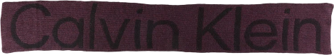 Вязаный шарф Calvin Klein с логотипом 1159844189 (Фиолетовый One size)